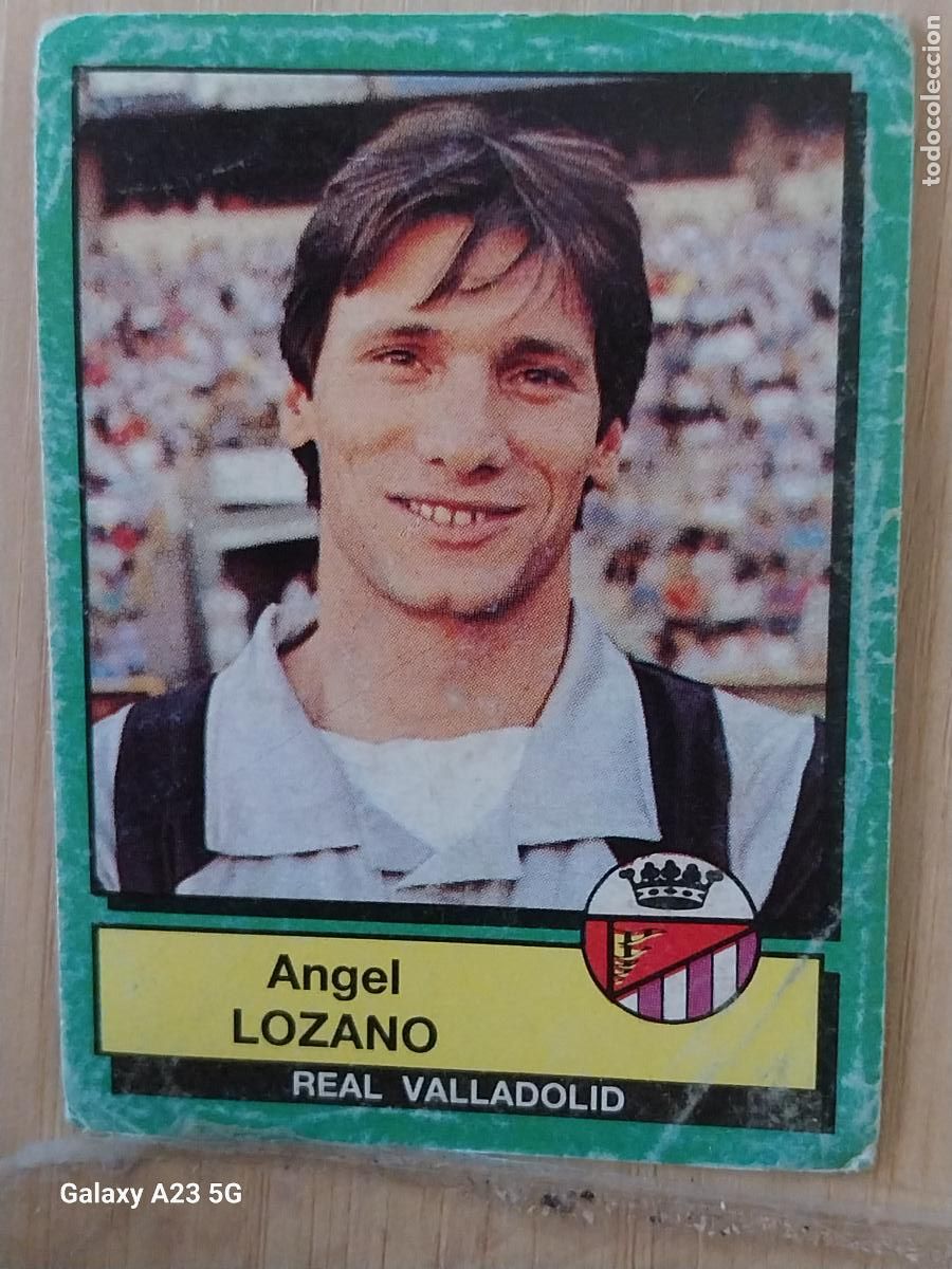 Football Stickers: LOZANO VALLADOLID PANINI FUTBOL 90 CROMO 344 SIN PEGAR NUNCA SOBADO A&Ntilde;O 1990 **