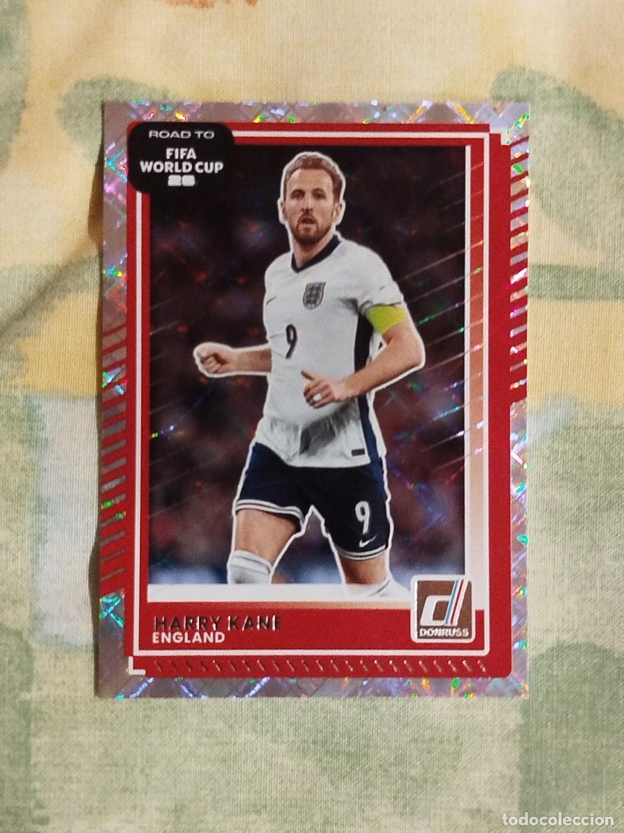 Football Stickers: 62. Harry Kane (Inglaterra) - Paralell Panini Donruss Road to Fifa World Cup 2025