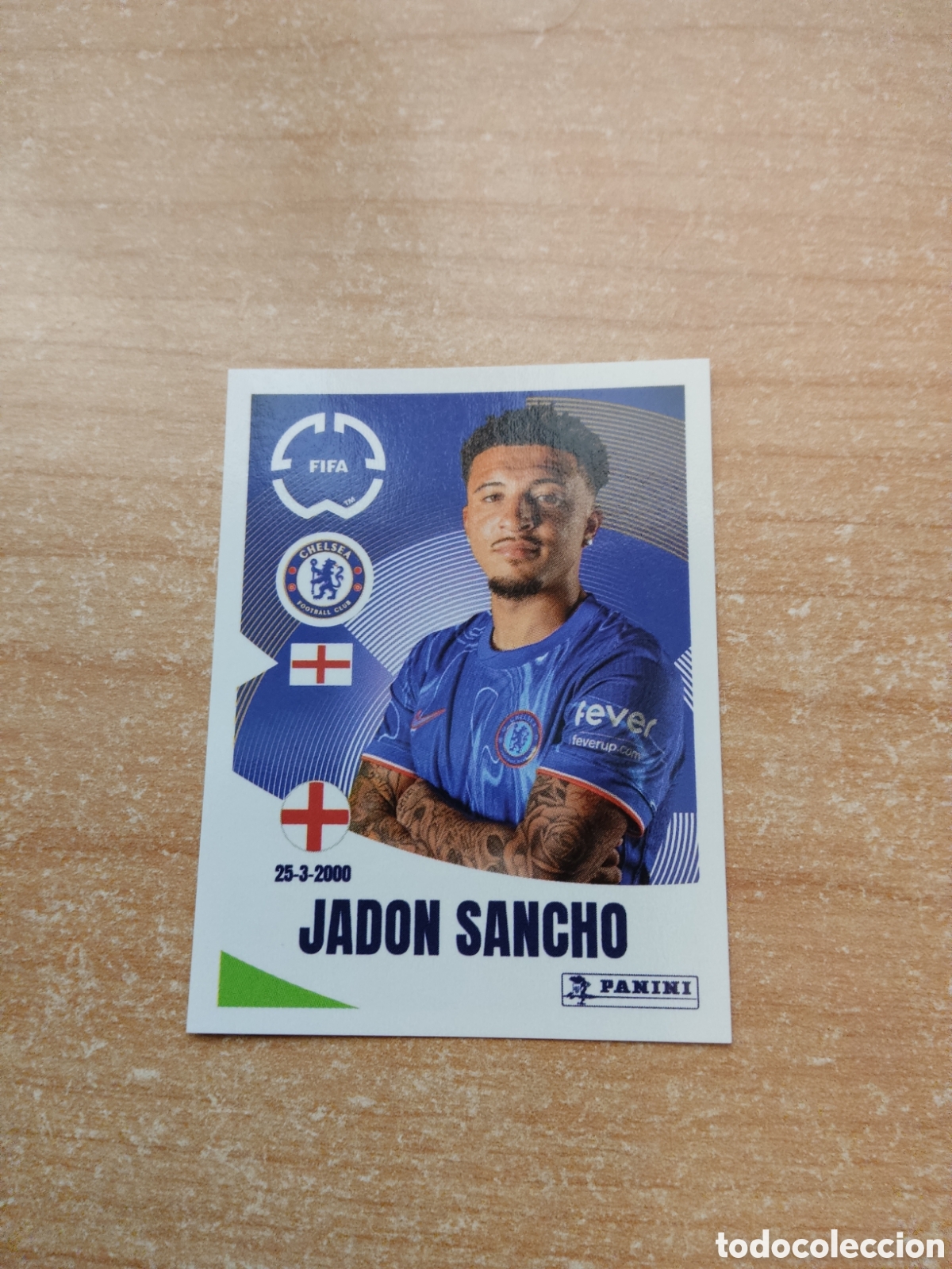 Football Stickers: 242 JADON SANCHO CHELSEA FIFA CLUB WORLD CUP 2025