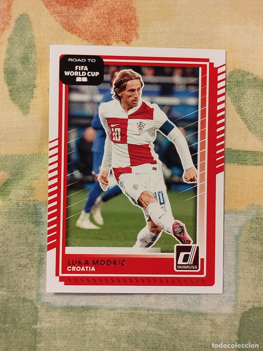 Football Stickers: 61. Luka Modric (Croacia) - Panini Donruss Road to Fifa World Cup 2025