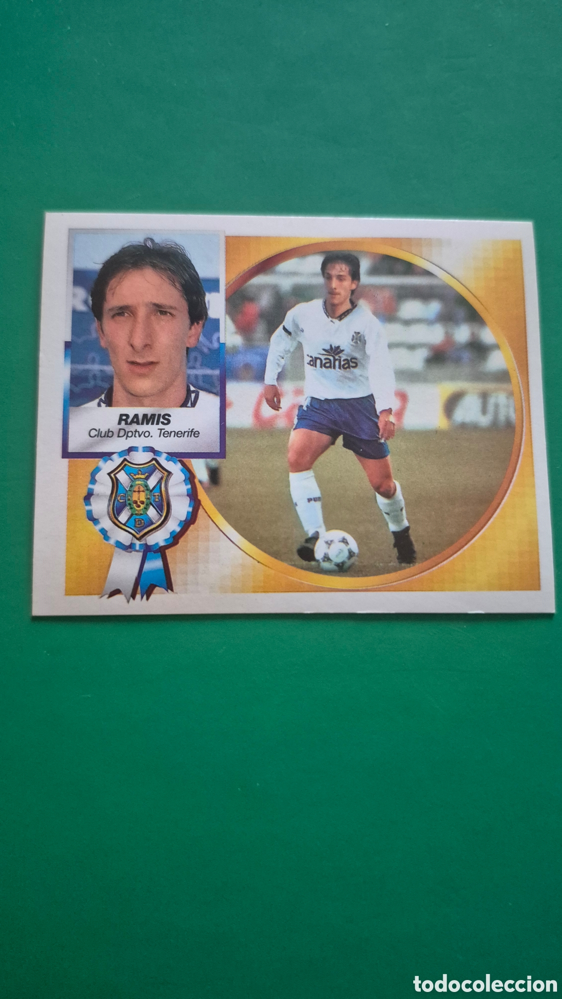 Figurine di Calcio: RAMIS TENERIFE FICHAJE 12 LIGA ESTE 1994/95 94 95 NUNCA PEGADO SIN PEGAR