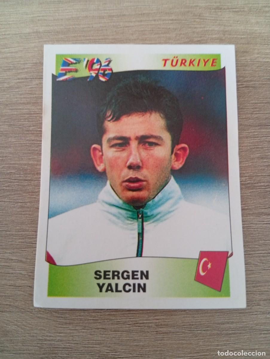 Figurine di Calcio: SERGEN YALCIN 327 TURQUIA EURO EUROCOPA 1996 96 PANINI NUNCA PEGADO
