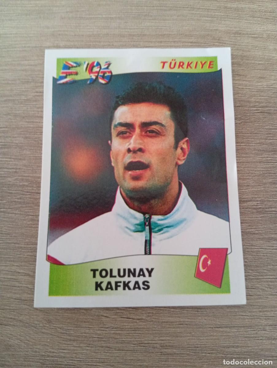 Figurine di Calcio: TOLUNAY KAFKAS 328 TURQUIA EURO EUROCOPA 1996 96 PANINI NUNCA PEGADO