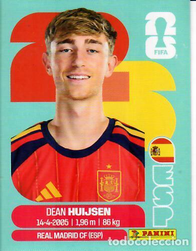 Cromos de f&uacute;tbol: CROMO PANINI MUNDIAL WORLD CUP 2026 - ESP 5 - HUIJSEN - ESPA&Ntilde;A