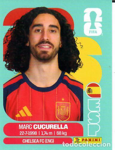 Cromos de f&uacute;tbol: CROMO PANINI MUNDIAL WORLD CUP 2026 - ESP 8 - CUCURELLA - ESPA&Ntilde;A
