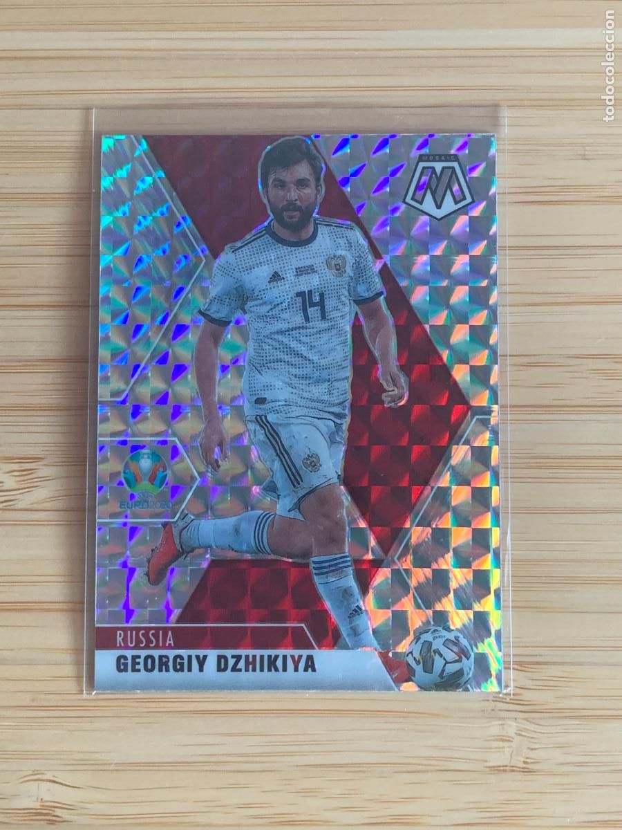 Cromos de f&uacute;tbol: GERGIY DZHIKIYA - MOSAIC PRIZM - RUSSIA - PANINI MOSAIC EURO2020