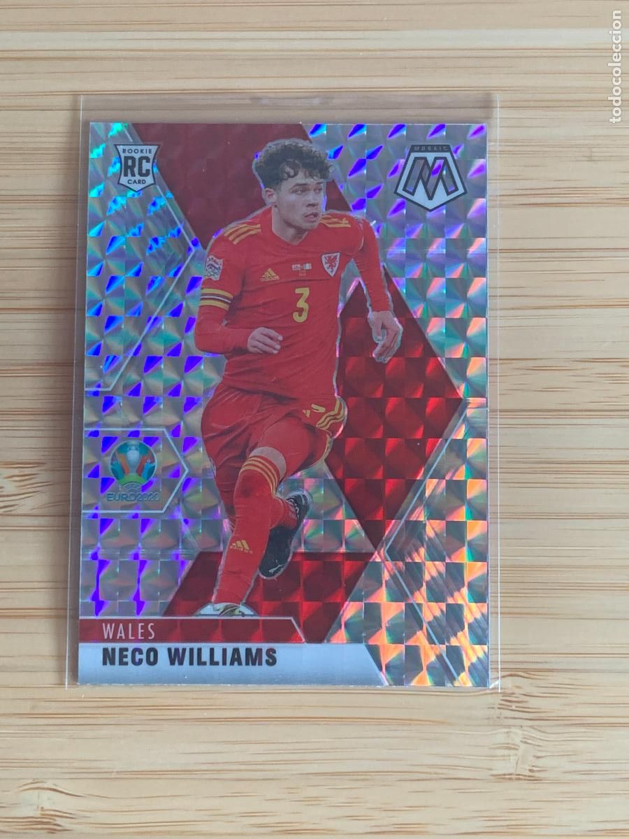 Cromos de f&uacute;tbol: NECO WILLIAMS - MOSAIC PRIZM - WALES - PANINI MOSAIC EURO2020