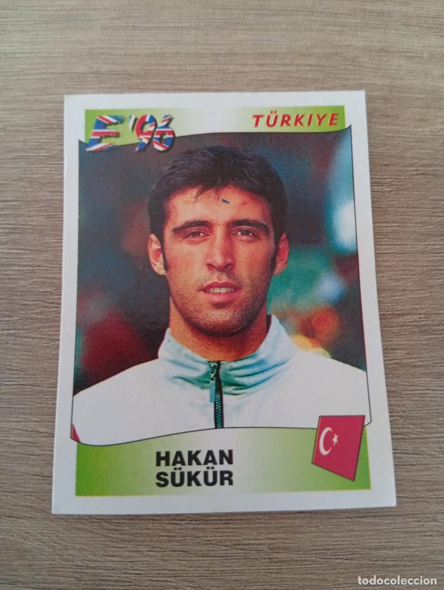 Cromos de f&uacute;tbol: HAKAN SUKUR 331 TURQUIA EURO EUROCOPA 1996 96 PANINI NUNCA PEGADO