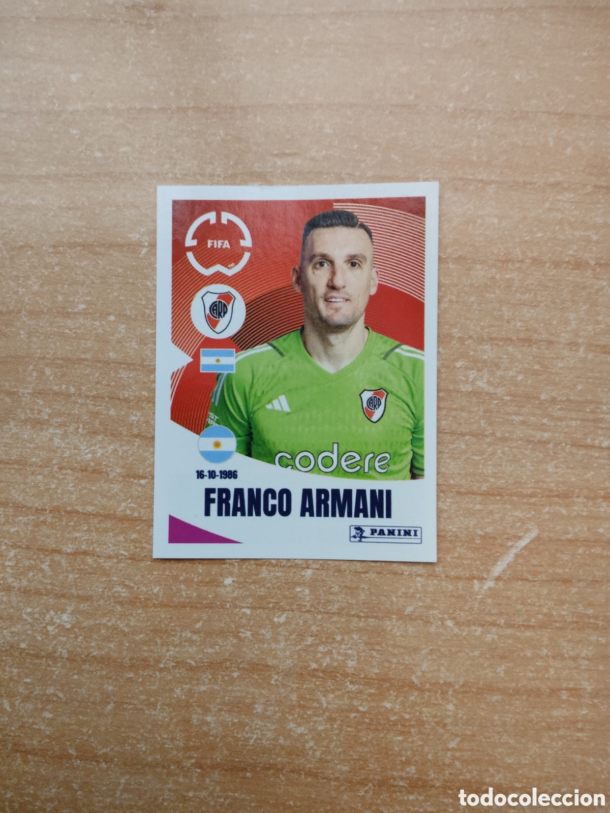 Cromos de f&uacute;tbol: 264 FRANCO ARMANI RIVER PLATE FIFA CLUB WORLD CUP 2025