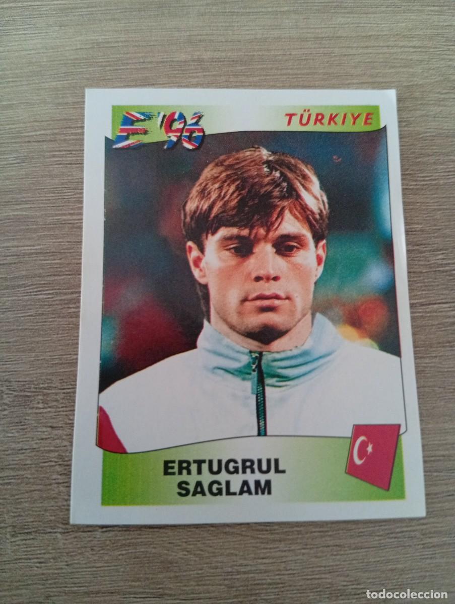 Cromos de f&uacute;tbol: ERTUGRUL SAGLAM 332 TURQUIA EURO EUROCOPA 1996 96 PANINI NUNCA PEGADO