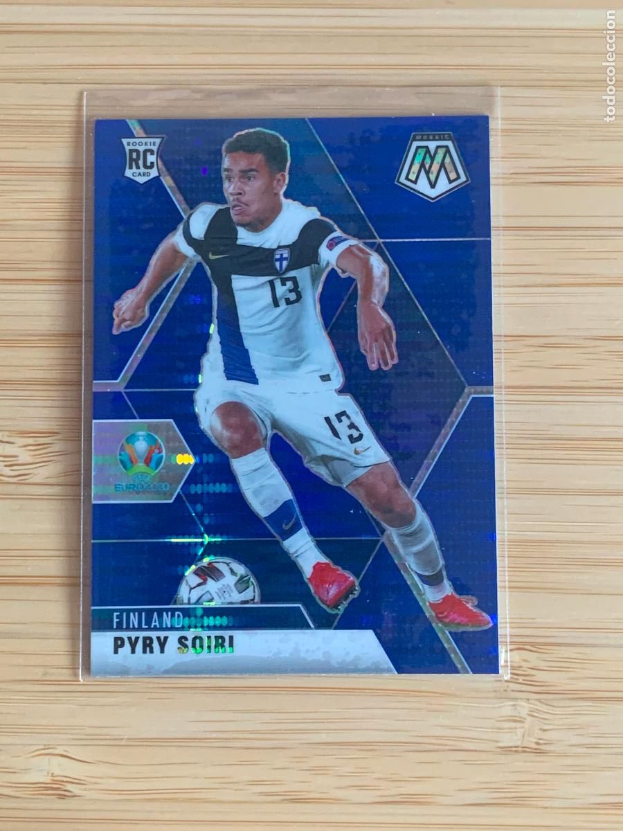 Football Stickers: PYRY SOIRI - BLUE PULSAR - FINLAND - PANINI MOSAIC EURO2020