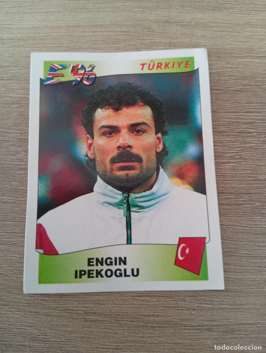 Cromos de f&uacute;tbol: ENGIN IPEKOGLU 334 TURQUIA EURO EUROCOPA 1996 96 PANINI NUNCA PEGADO