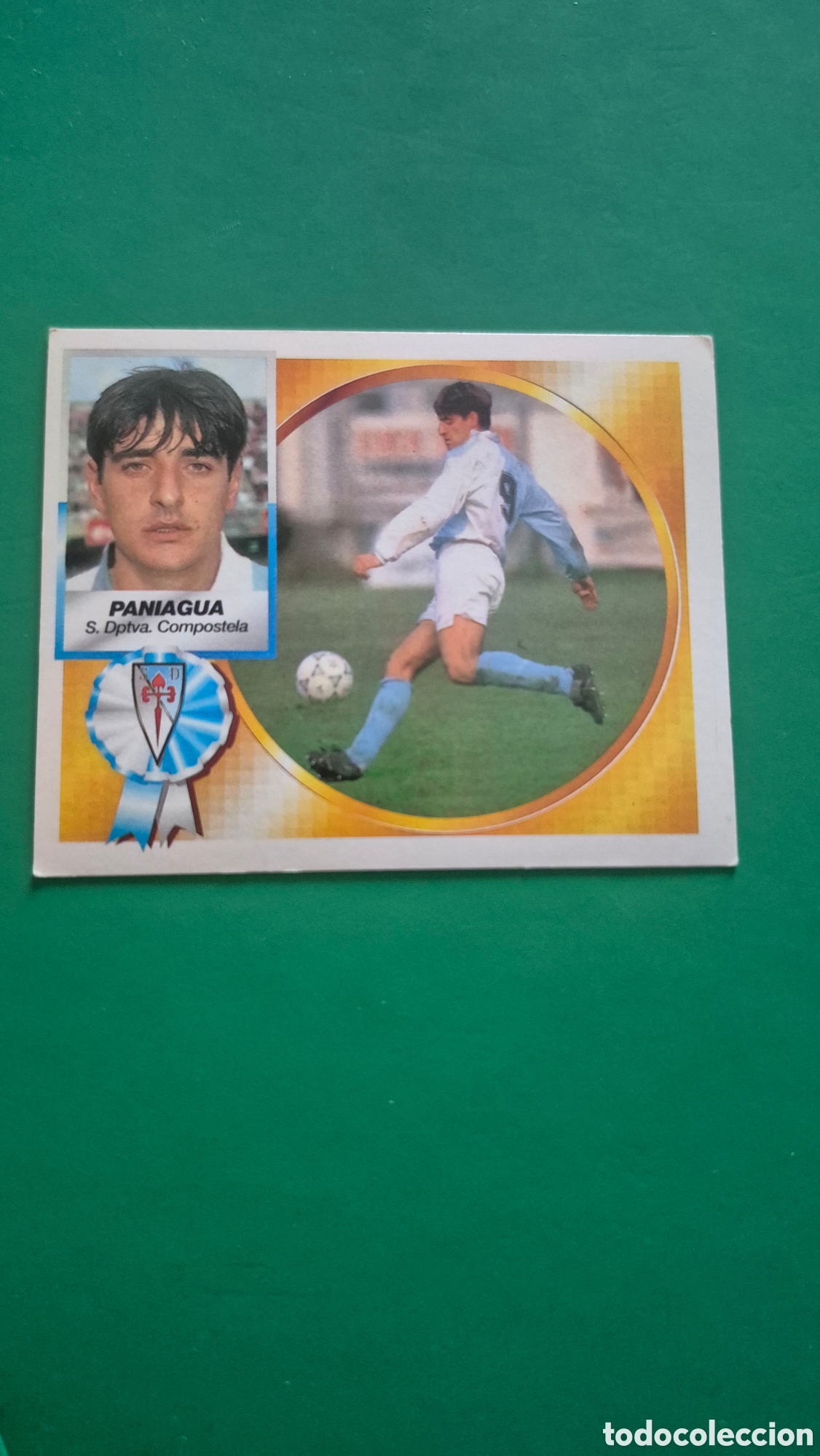Cromos de f&uacute;tbol: PANIAGUA S. D. COMPOSTELA FICHAJE 26 LIGA ESTE 1994 1995 94 95 SIN PEGAR NUNCA PEGADO