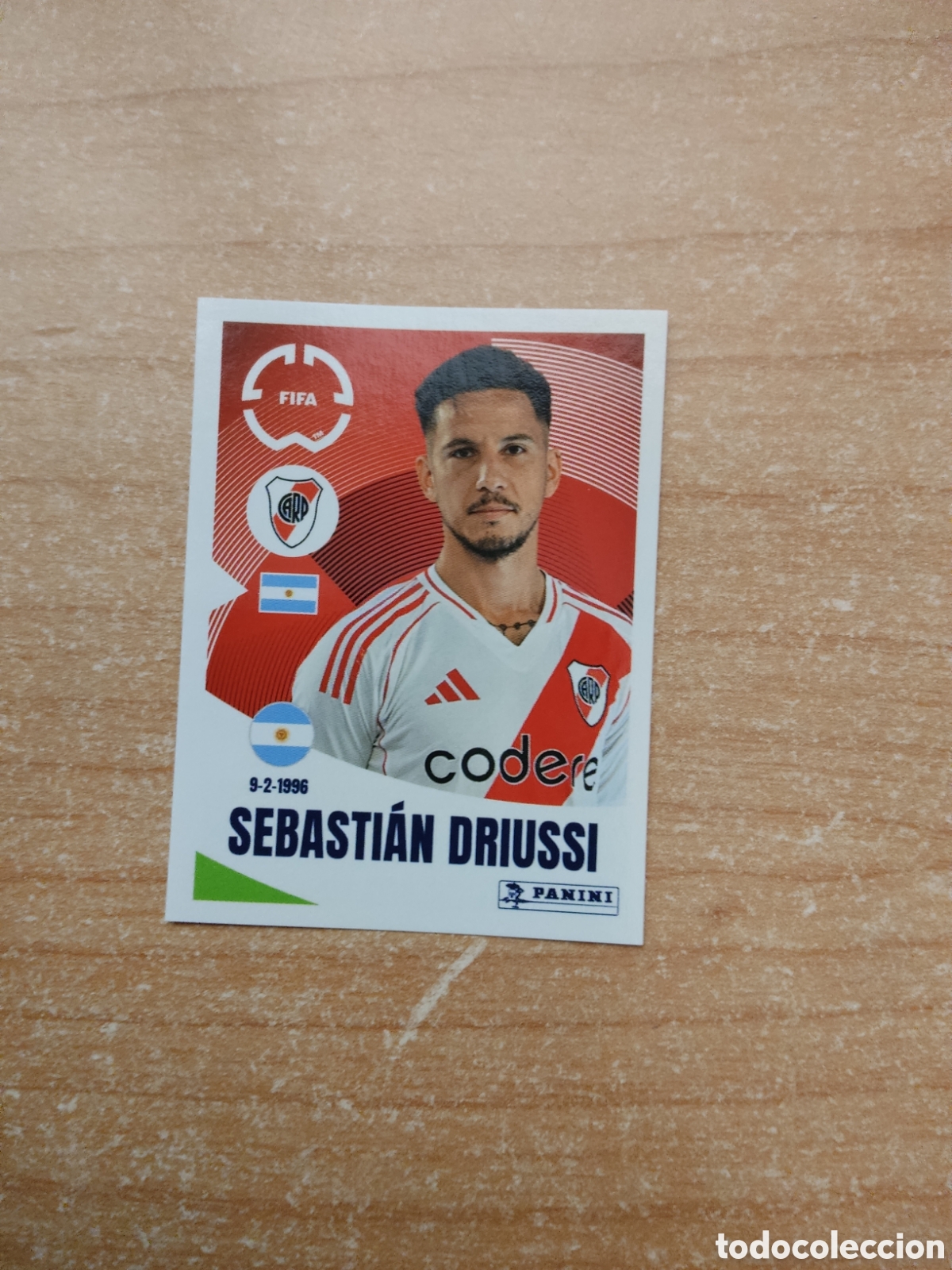 Cromos de f&uacute;tbol: 276 SEBASTIAN DRIUSSI RIVER PLATE FIFA CLUB WORLD CUP 2025