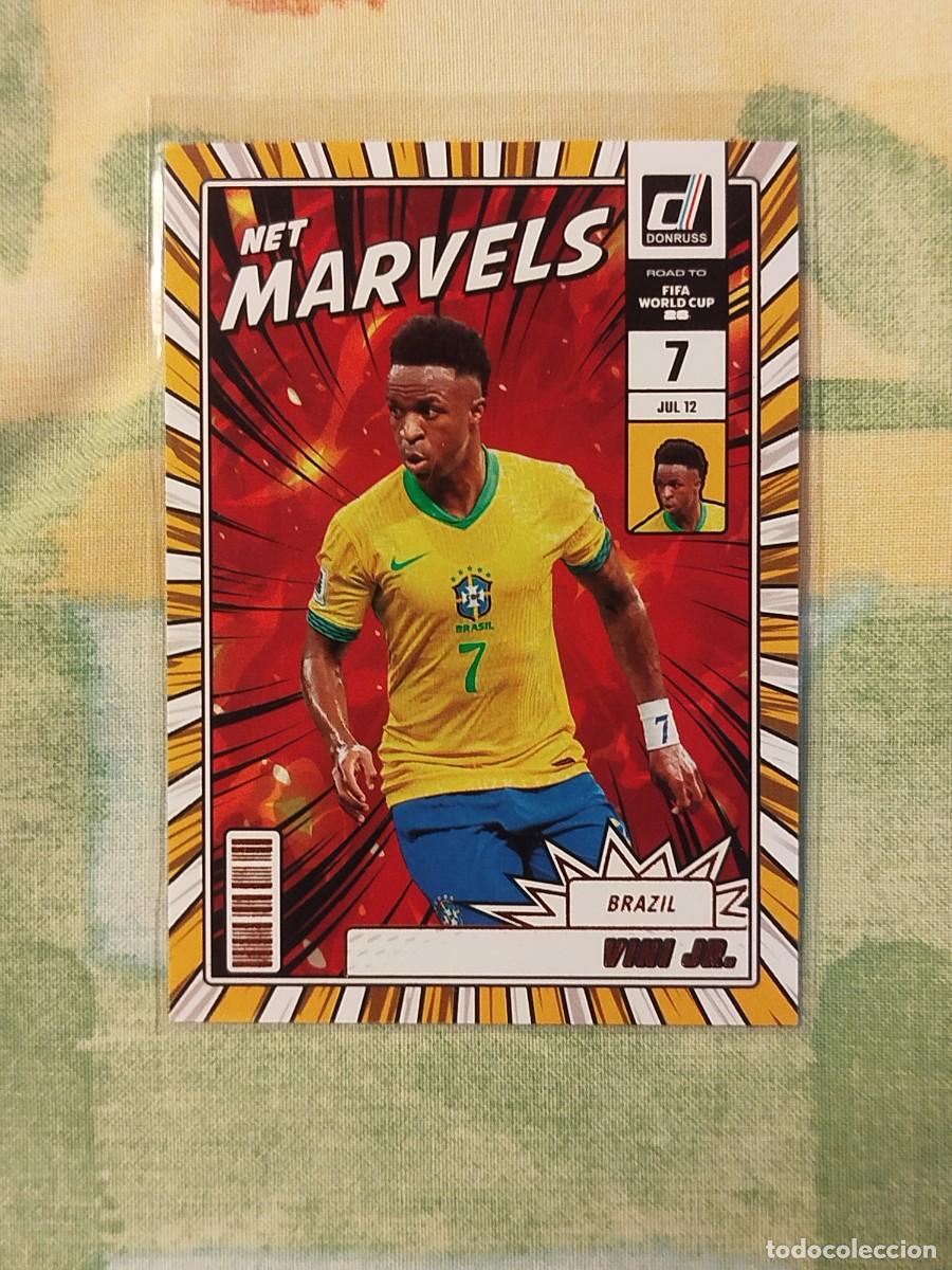 Cromos de f&uacute;tbol: 18. Vinicius Jr (Brasil) - Marvels Panini Donruss Road to Fifa World Cup 2025