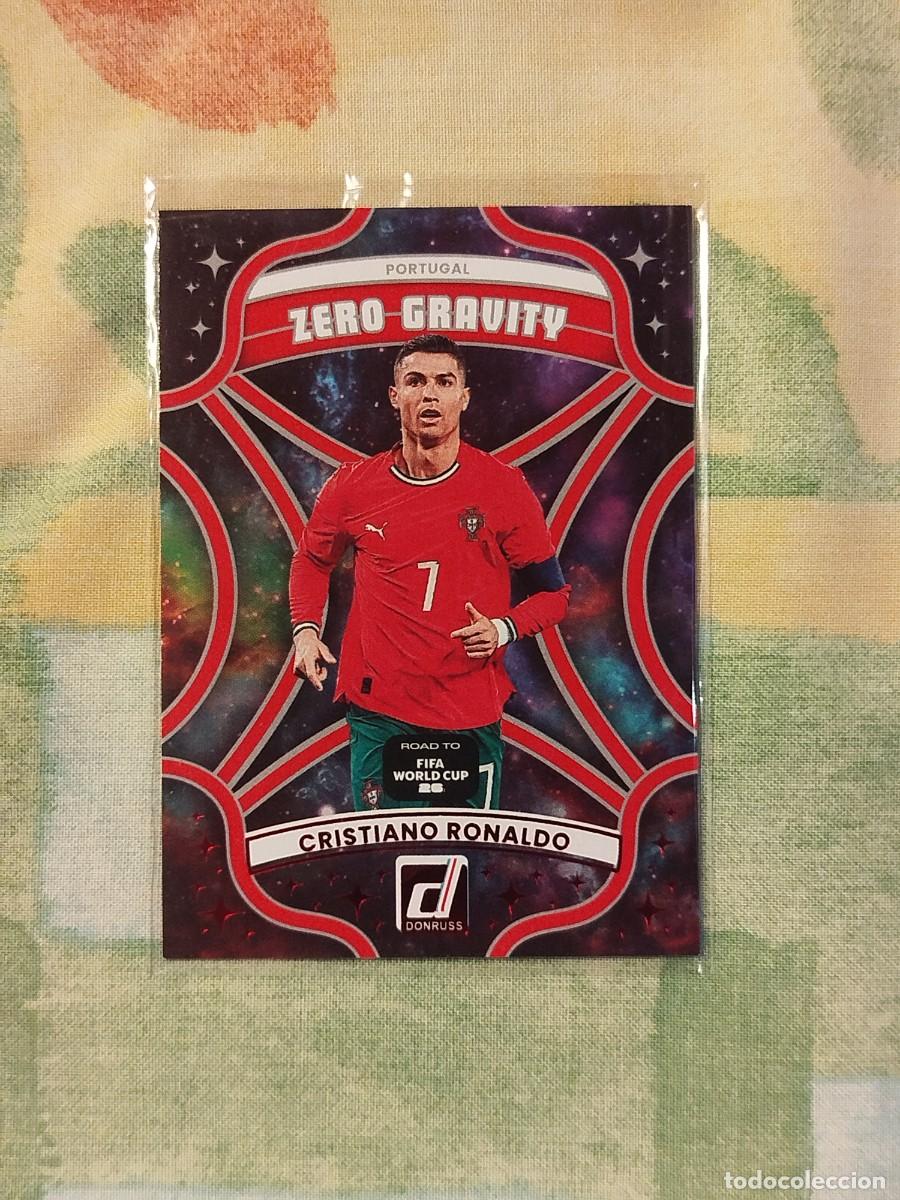 Cromos de f&uacute;tbol: 20. Cristiano Ronaldo (Portugal) - Zero Gravity Panini Donruss Road to Fifa World Cup 2025