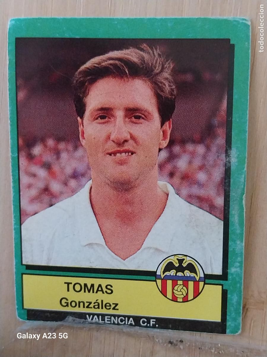 Football Stickers: TOMAS VALENCIA PANINI FUTBOL 90 CROMO 319 SIN PEGAR NUNCA SOBADO A&Ntilde;O 1990 *--