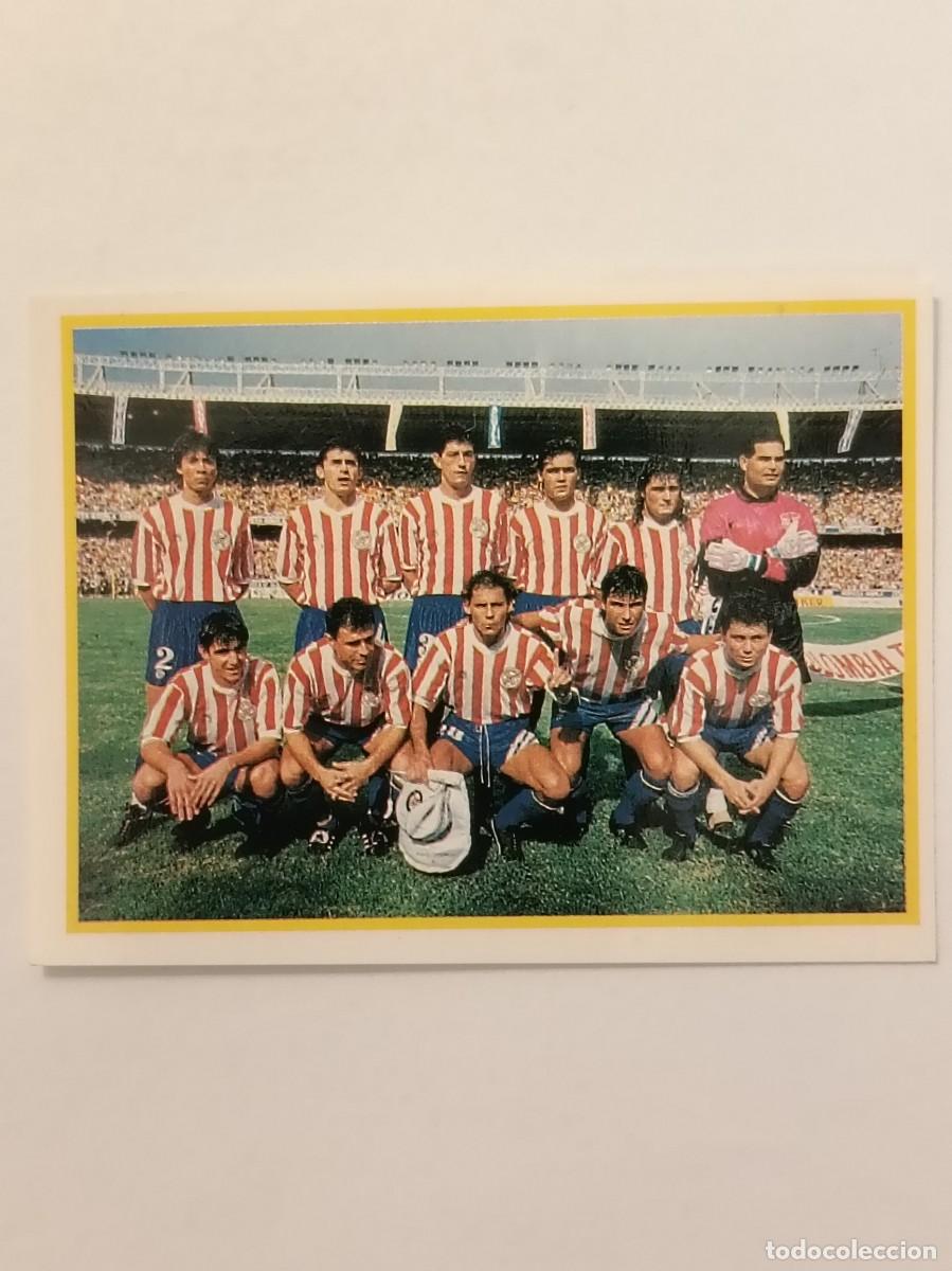 Cromos de Futebol: #162 ALINEACION (PARAGUAY) COPA AMERICA 1995 URUGUAY MUNDICROMO