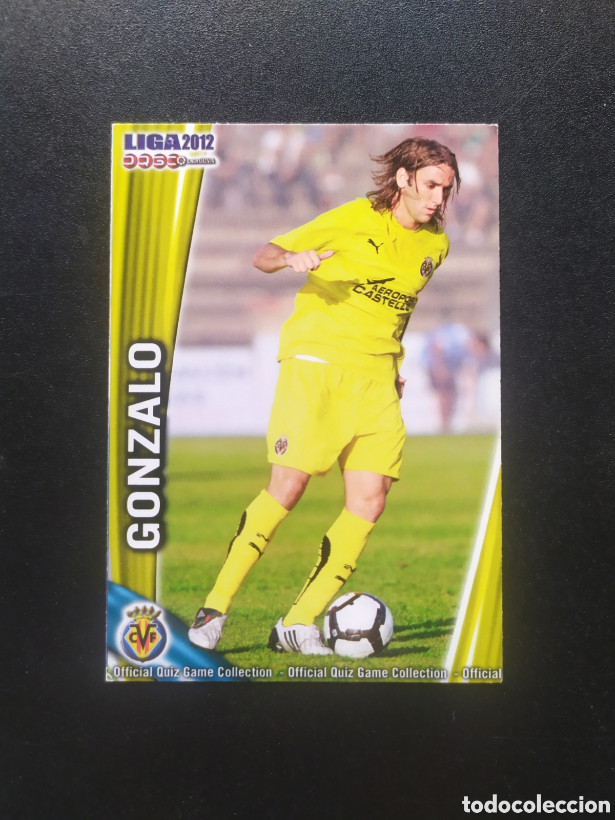 Cromos de Futebol: Mundicromo fichas Liga 2011 2012 11 12 Gonzalo n&deg; 89 Villarreal