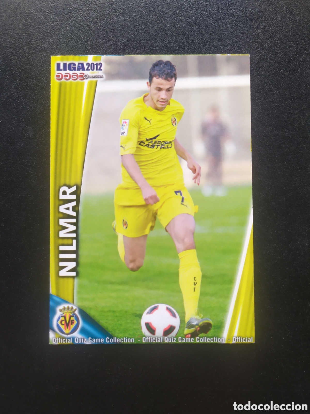 Fu&szlig;ball-Sticker: Mundicromo fichas Liga 2011 2012 11 12 Nilmar n&deg; 101 Villarreal