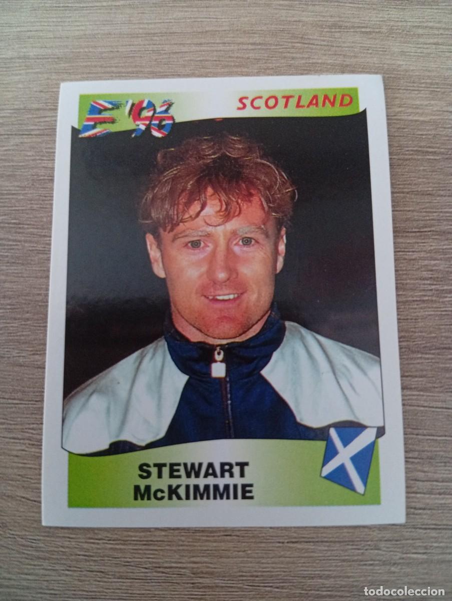 Figurine di Calcio: STEWART MCKIMMIE 98 ESCOCIA EURO EUROCOPA 1996 96 PANINI NUNCA PEGADO