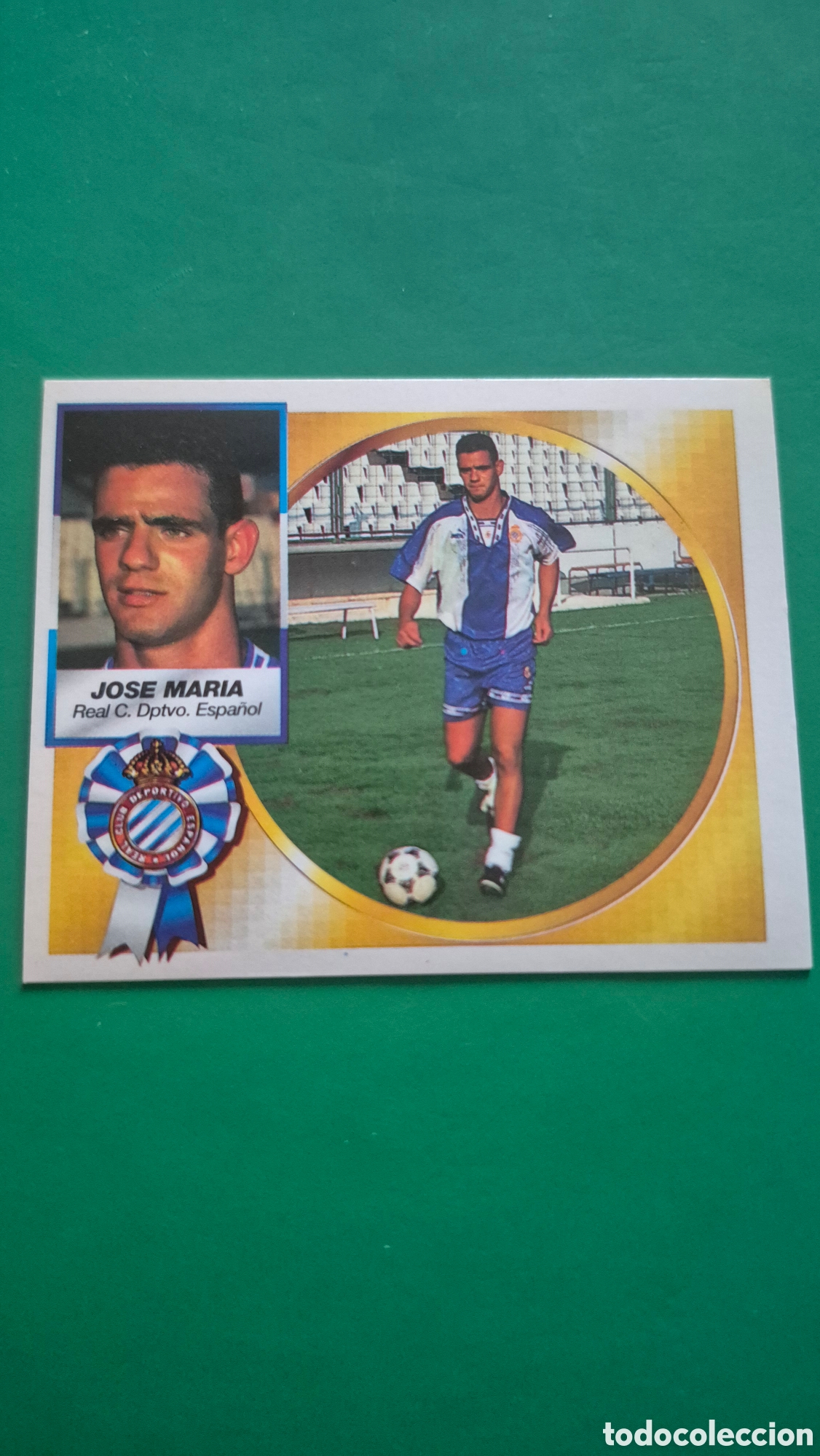 Figurine di Calcio: JOSE MARIA ESPA&Ntilde;OL FICHAJE 34 BIS LIGA ESTE 1994/95 94 95 NUNCA PEGADO SIN PEGAR