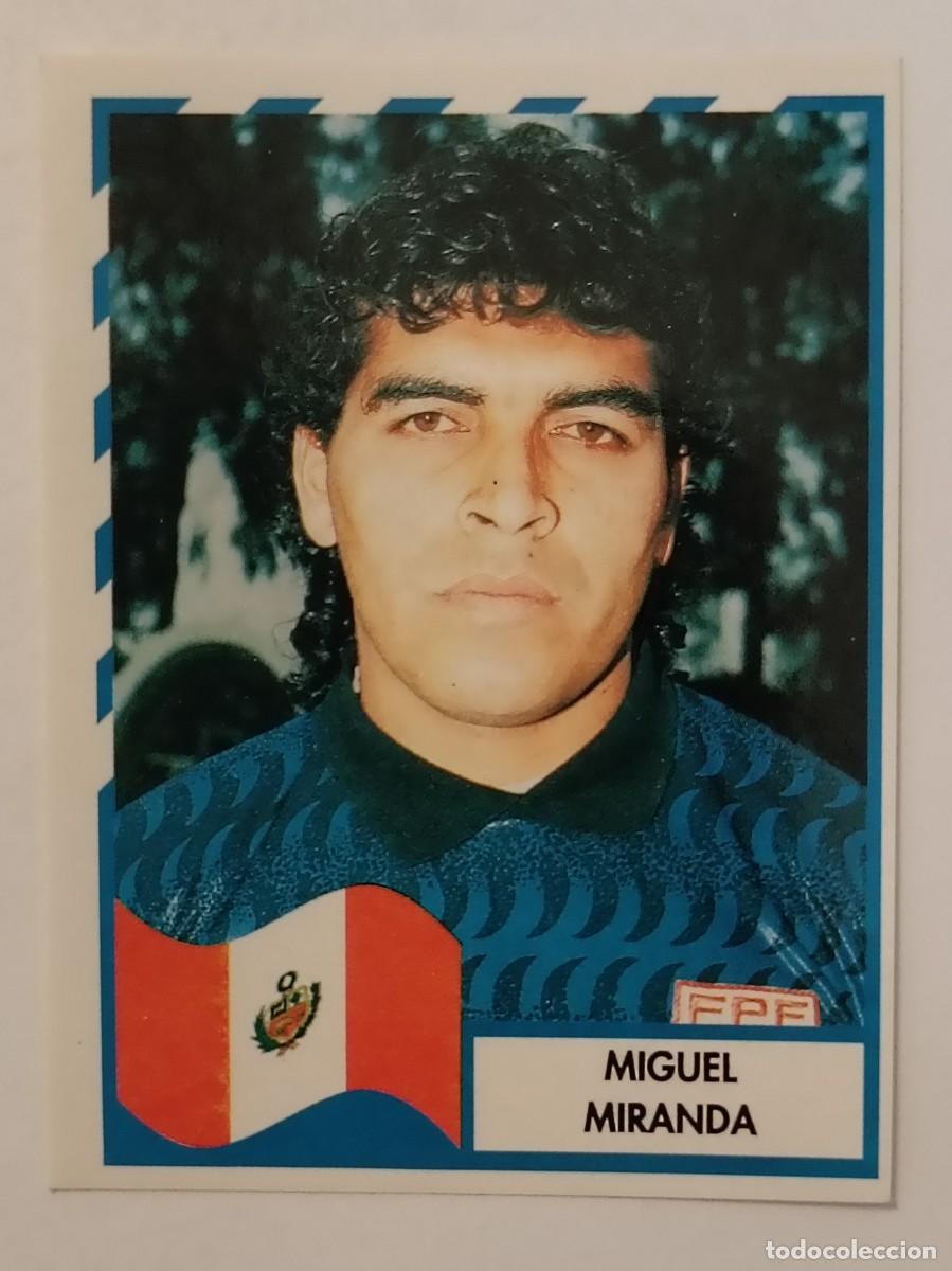 Cromos de f&uacute;tbol: #183 MIGUEL MIRANDA (PERU) COPA AMERICA 1995 URUGUAY MUNDICROMO