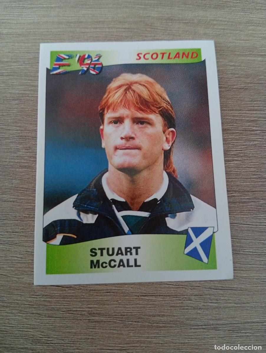 Cromos de f&uacute;tbol: STUART MCCALL 103 ESCOCIA EURO EUROCOPA 1996 96 PANINI NUNCA PEGADO