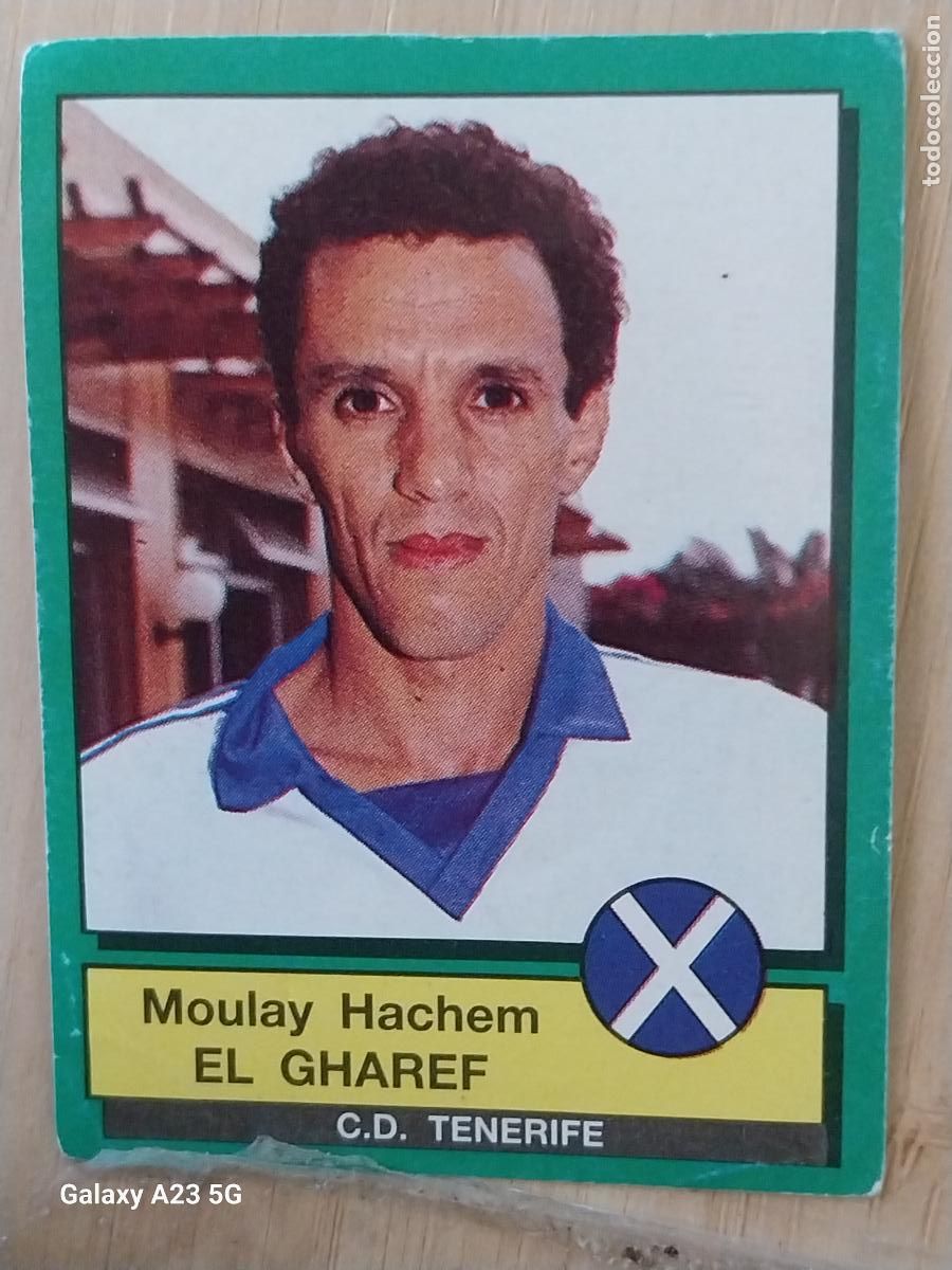 Cromos de f&uacute;tbol: GHAREF TENERIFE PANINI FUTBOL 90 CROMO 298 SIN PEGAR NUNCA SOBADO A&Ntilde;O 1990 *-