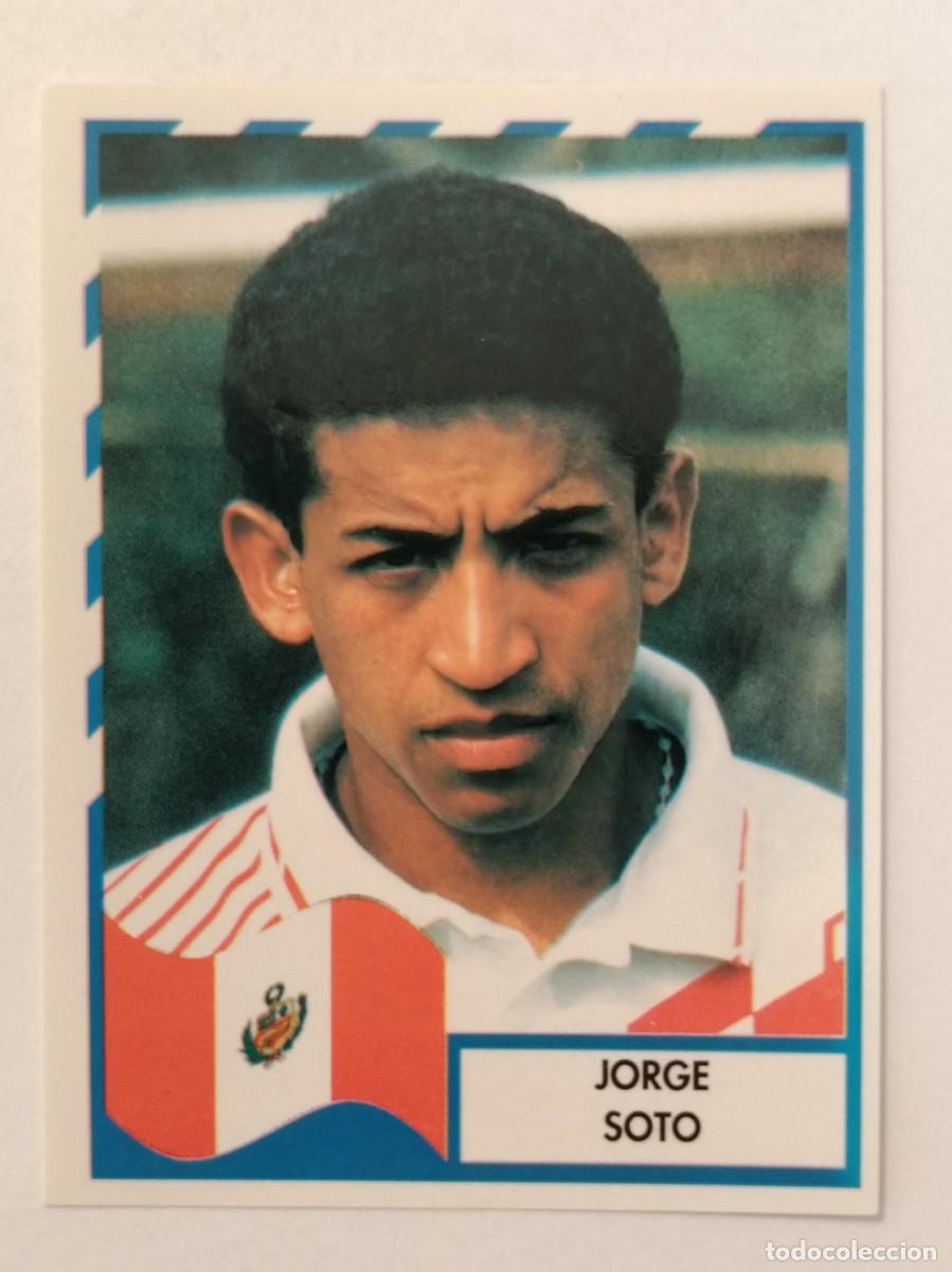 Cromos de f&uacute;tbol: #186 JORGE SOTO (PERU) COPA AMERICA 1995 URUGUAY MUNDICROMO