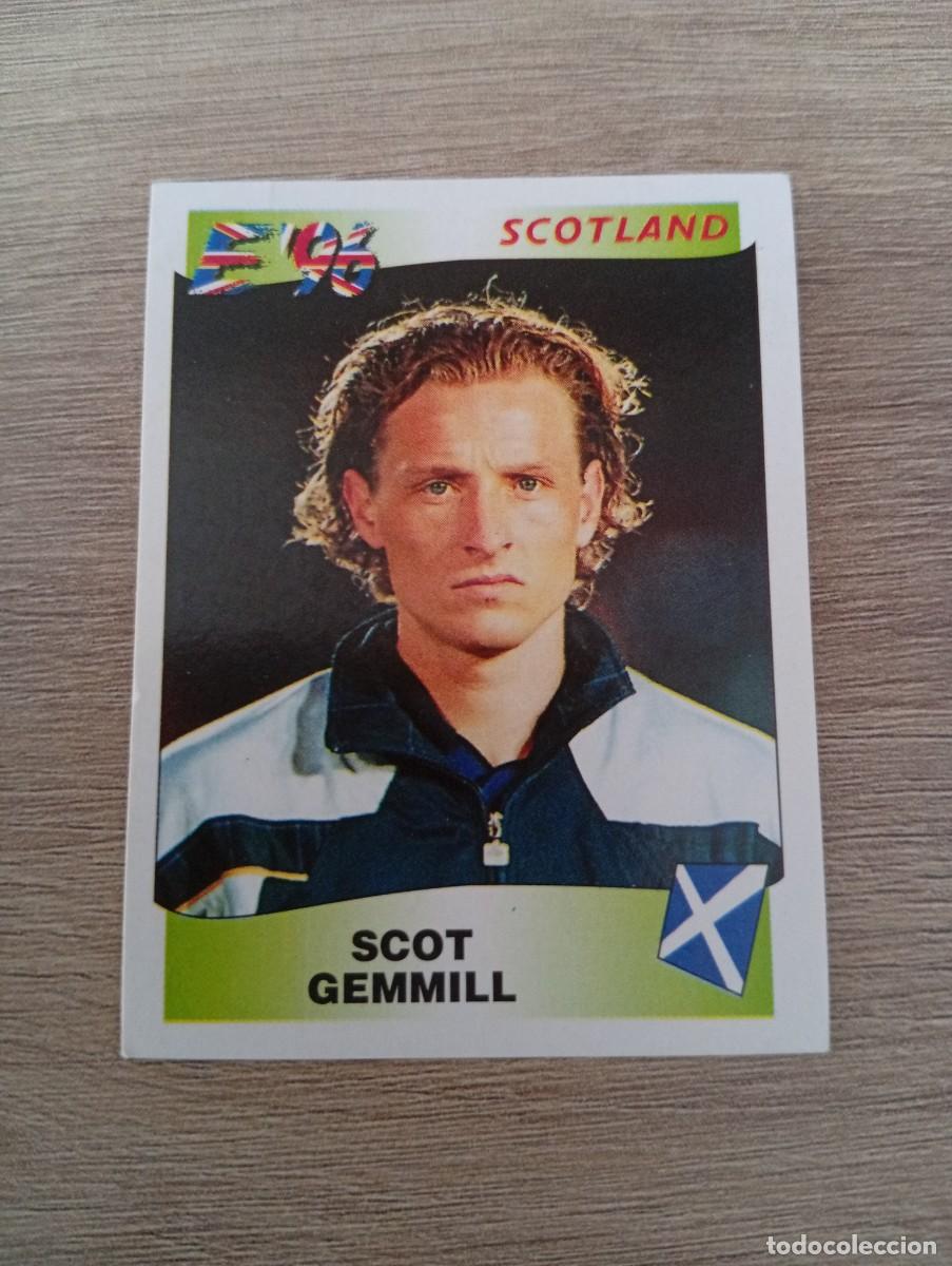 Cromos de f&uacute;tbol: SCOT GEMMIL 105 ESCOCIA EURO EUROCOPA 1996 96 PANINI NUNCA PEGADO