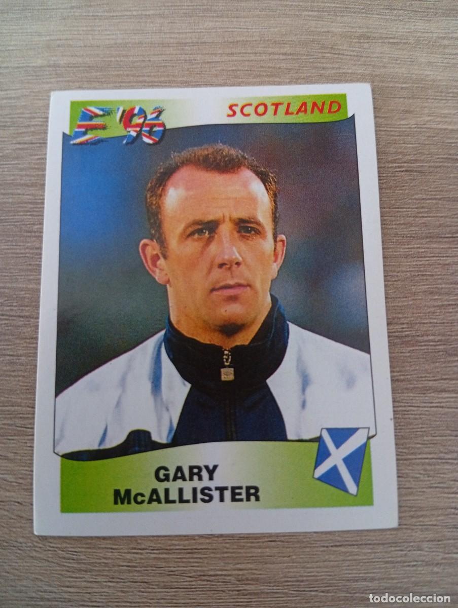 Cromos de f&uacute;tbol: GARY MCALLISTER 106 ESCOCIA EURO EUROCOPA 1996 96 PANINI NUNCA PEGADO