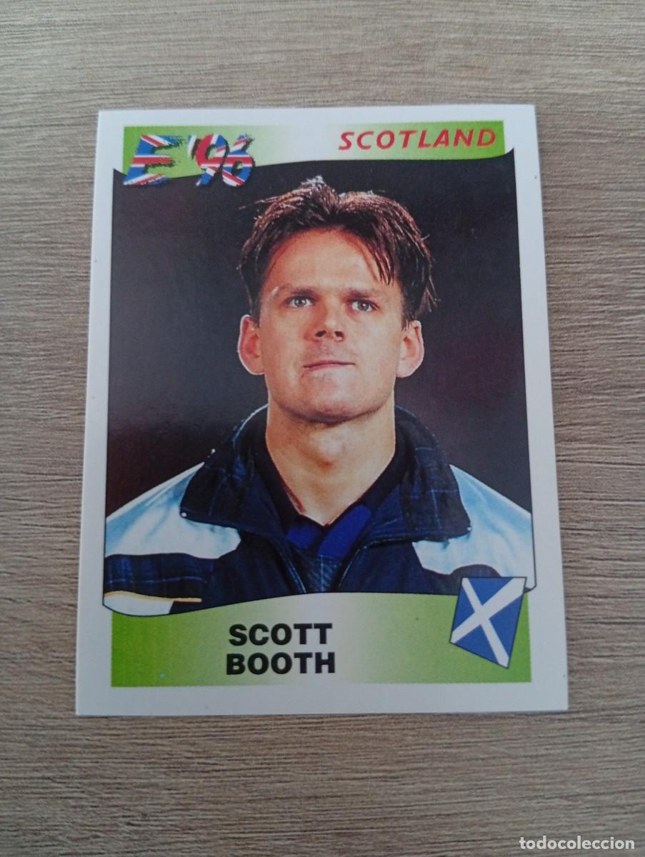 Cromos de f&uacute;tbol: SCOTT BOOTH 108 ESCOCIA EURO EUROCOPA 1996 96 PANINI NUNCA PEGADO