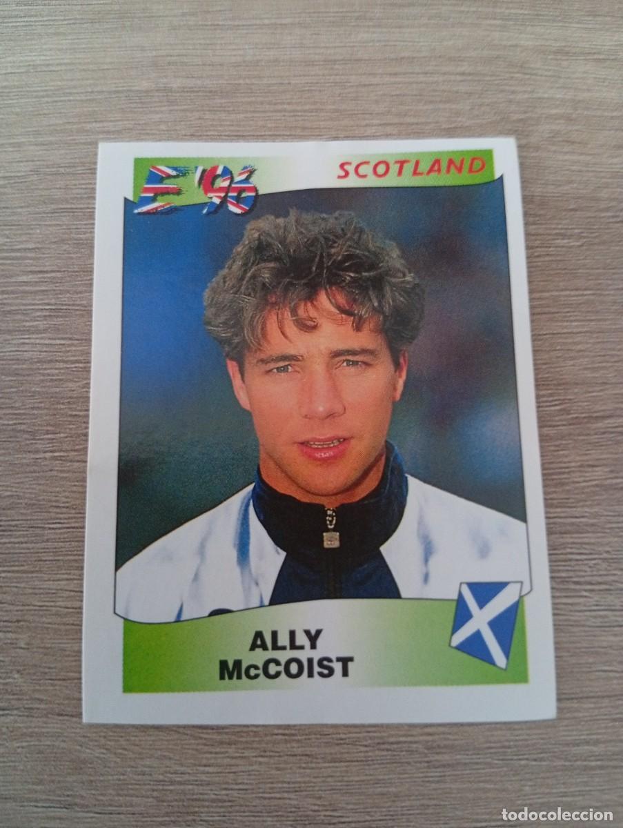 Cartes &agrave; collectionner de Football: ALLY MCCOIST 110 ESCOCIA EURO EUROCOPA 1996 96 PANINI NUNCA PEGADO