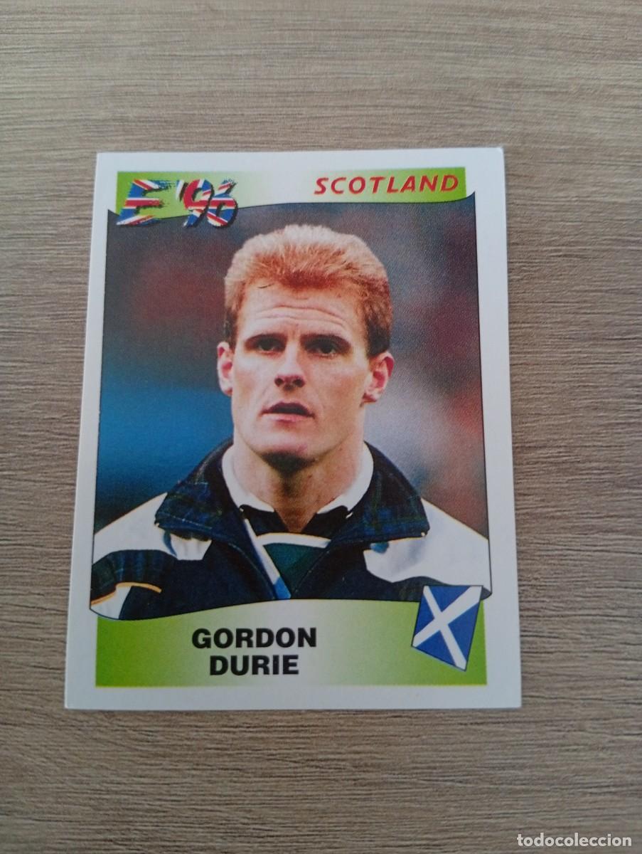 Cartes &agrave; collectionner de Football: GORDON DURIE 111 ESCOCIA EURO EUROCOPA 1996 96 PANINI NUNCA PEGADO