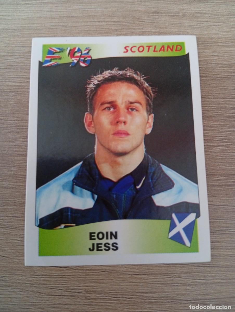 Cromos de f&uacute;tbol: EOIN JESS 113 ESCOCIA EURO EUROCOPA 1996 96 PANINI NUNCA PEGADO