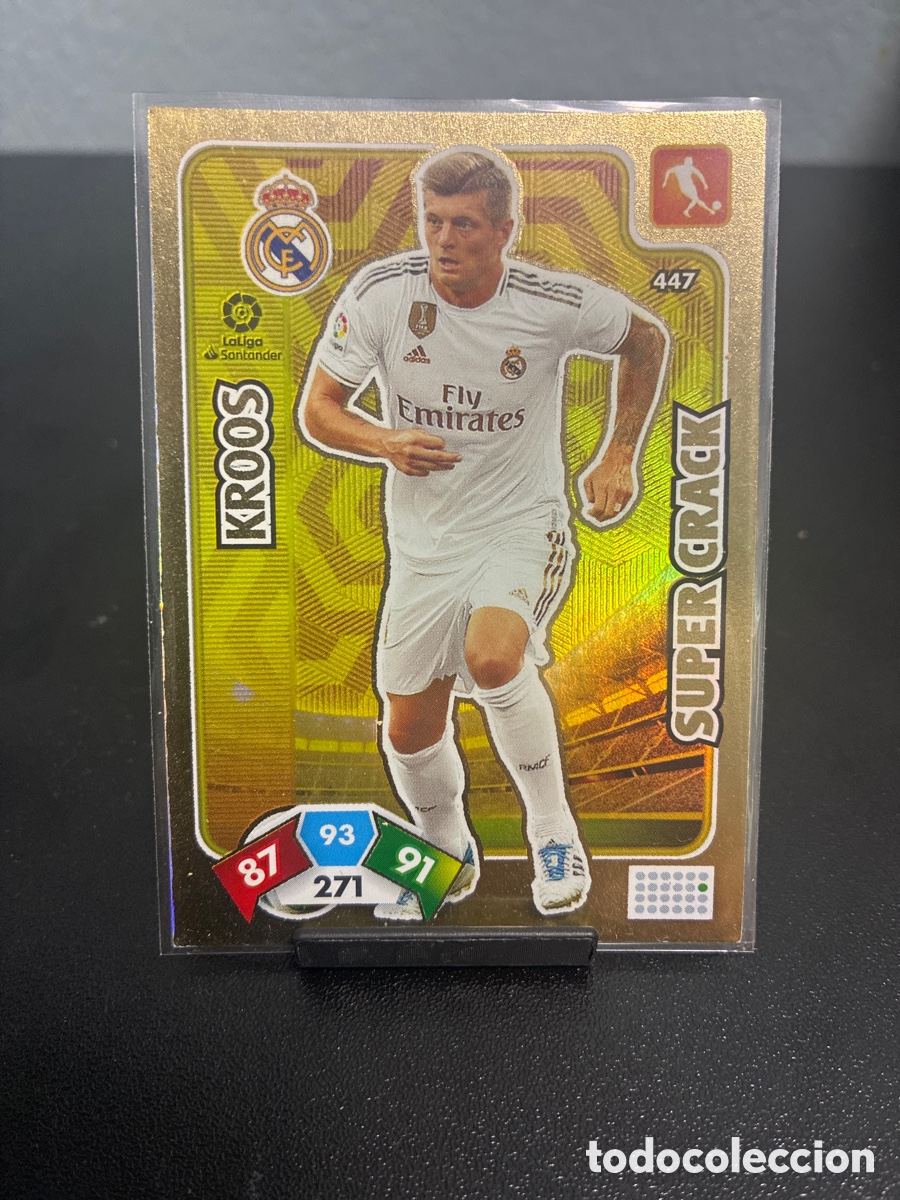 Cromos de f&uacute;tbol: ⚽ Toni Kroos &ndash; Supercrack | Adrenalyn XL 2019-20 ⭐