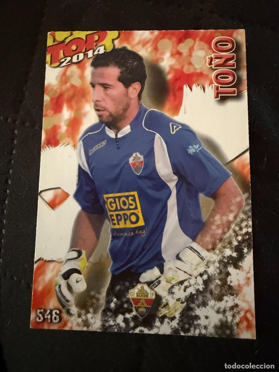 Cromos de f&uacute;tbol: fichas quiz 2014 to&ntilde;o top elche num 546