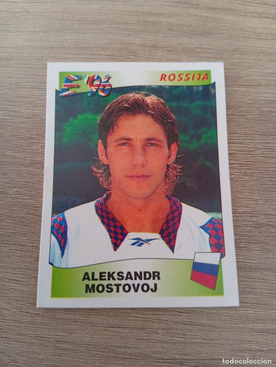 Cromos de f&uacute;tbol: ALEKSANDR MOSTOVOJ 267 RUSIA EURO EUROCOPA 1996 96 PANINI NUNCA PEGADO
