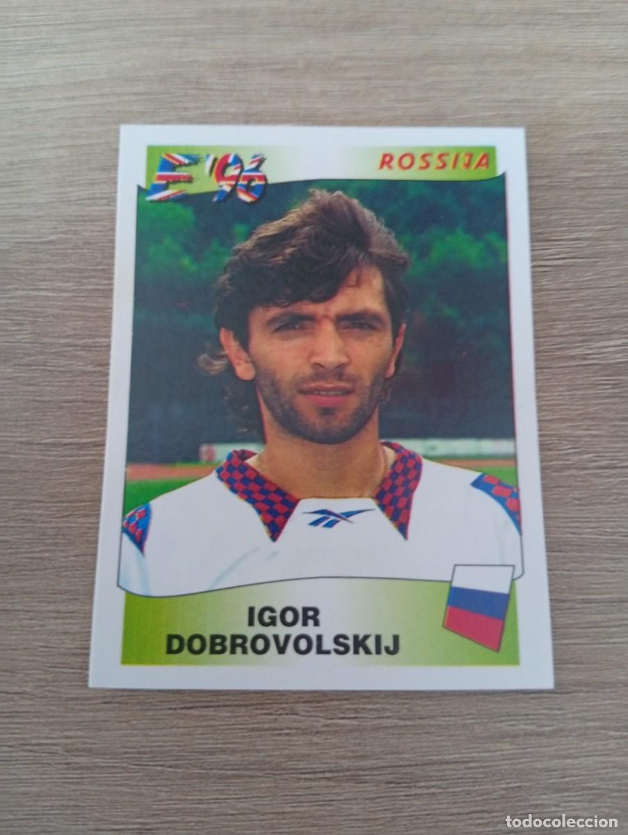 Cromos de f&uacute;tbol: IGOR DOBROVOLSKIJ 268 RUSIA EURO EUROCOPA 1996 96 PANINI NUNCA PEGADO