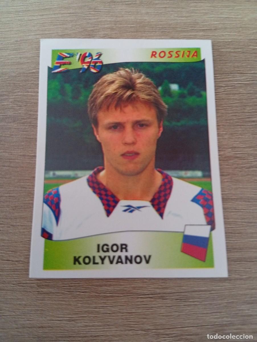 Cromos de Futebol: IGOR KOLYVANOV 269 RUSIA EURO EUROCOPA 1996 96 PANINI NUNCA PEGADO