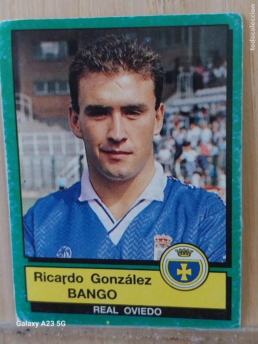 Cromos de Futebol: BANGO OVIEDO PANINI FUTBOL 90 CROMO 210 SIN PEGAR NUNCA SOBADO A&Ntilde;O 1990 *-