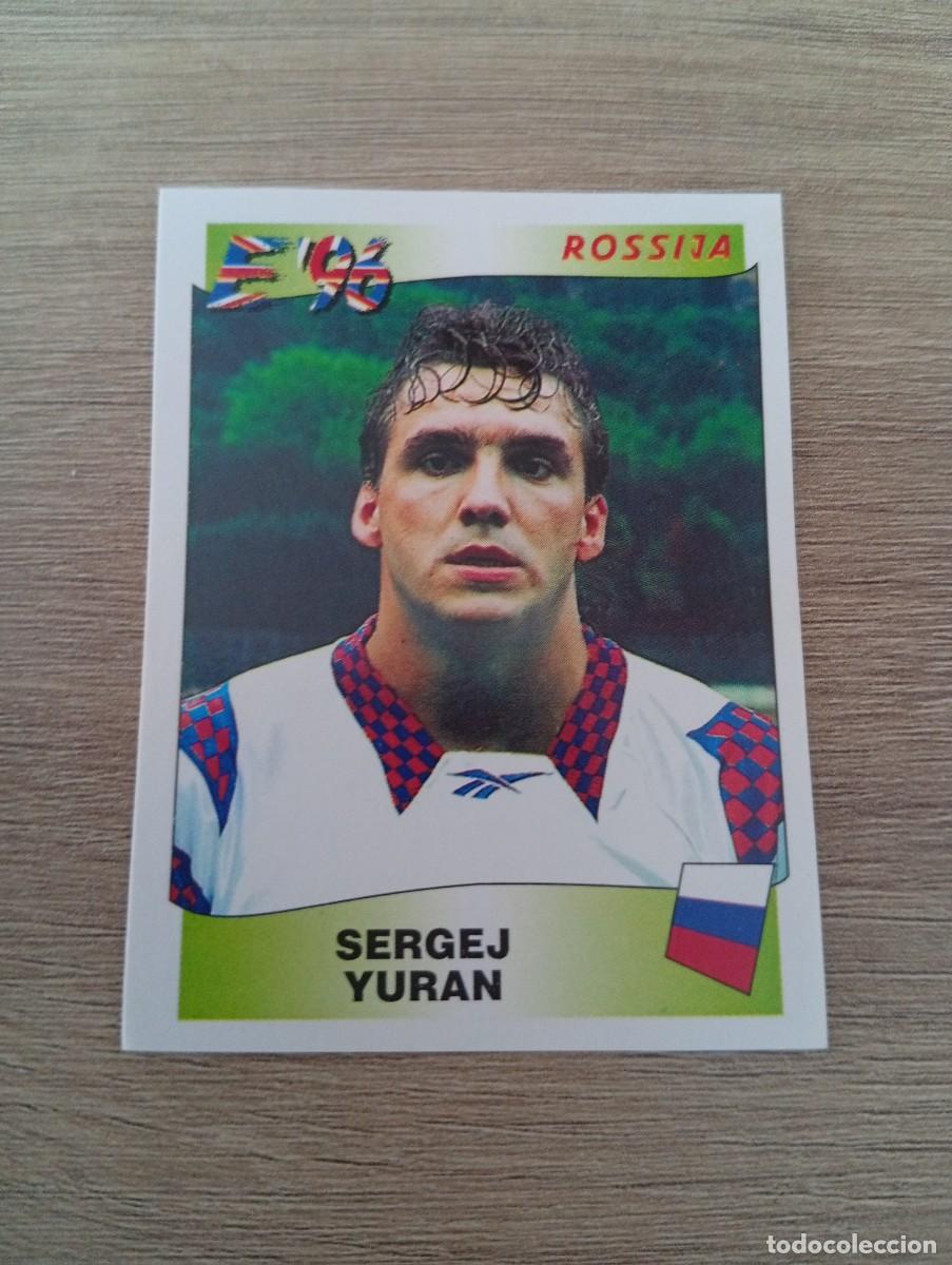 Figurine di Calcio: SERGEJ YURAN 273 RUSIA EURO EUROCOPA 1996 96 PANINI NUNCA PEGADO