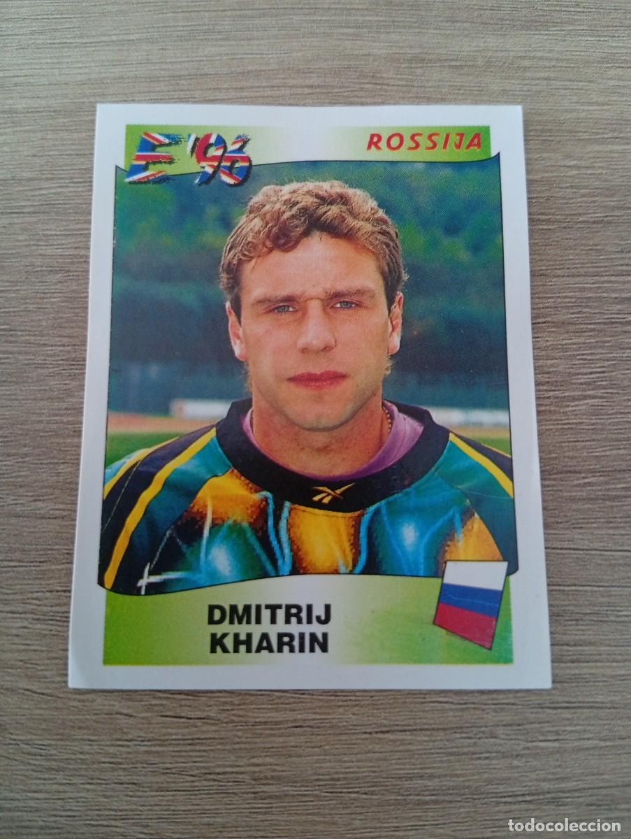 Figurine di Calcio: DMITRIJ KHARIN 274 RUSIA EURO EUROCOPA 1996 96 PANINI NUNCA PEGADO
