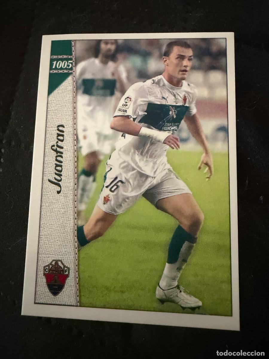 Figurine di Calcio: mundicromo 2007 juanfran elche num 1005