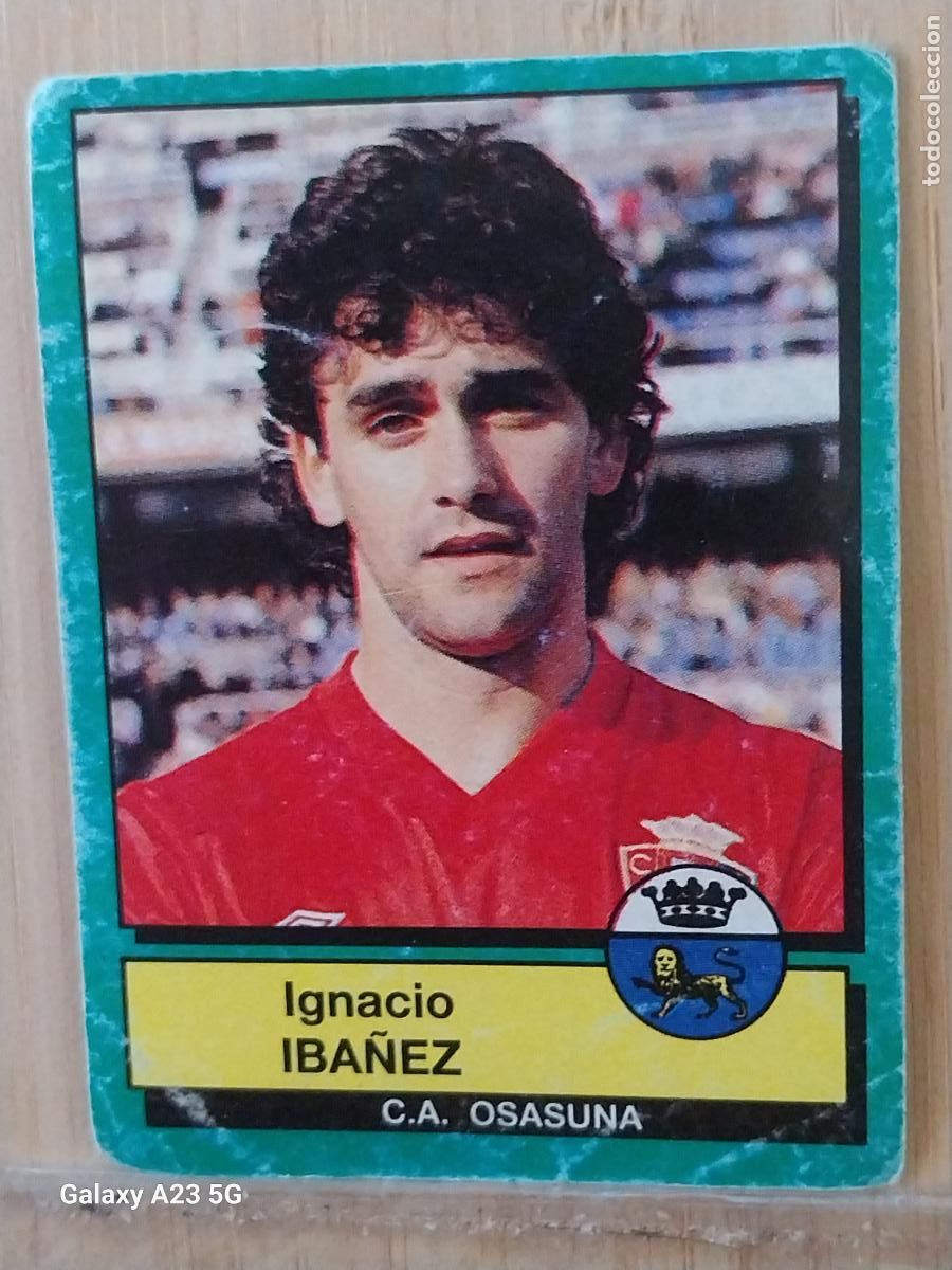 Figurine di Calcio: RAMIREZ OSASUNA PANINI FUTBOL 90 CROMO 190 SIN PEGAR NUNCA SOBADO A&Ntilde;O 1990 *