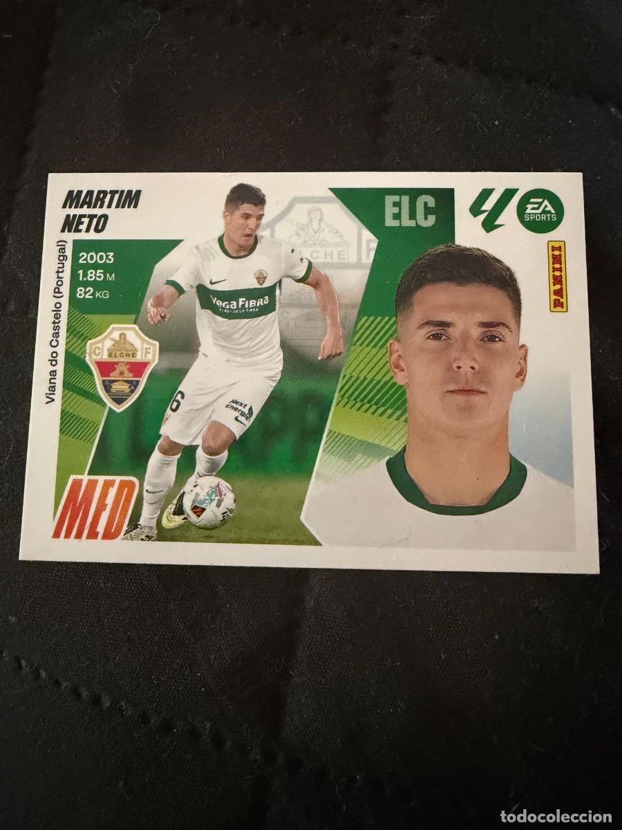 Cromos de f&uacute;tbol: liga este 25-26 martin neto elche