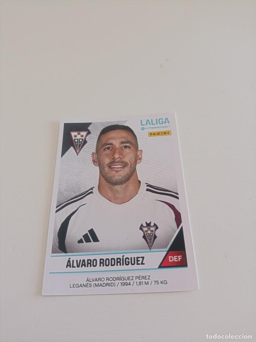 Cromos de f&uacute;tbol: Liga hypermotion 24/25 &Aacute;lvaro Rodr&iacute;guez Albacete