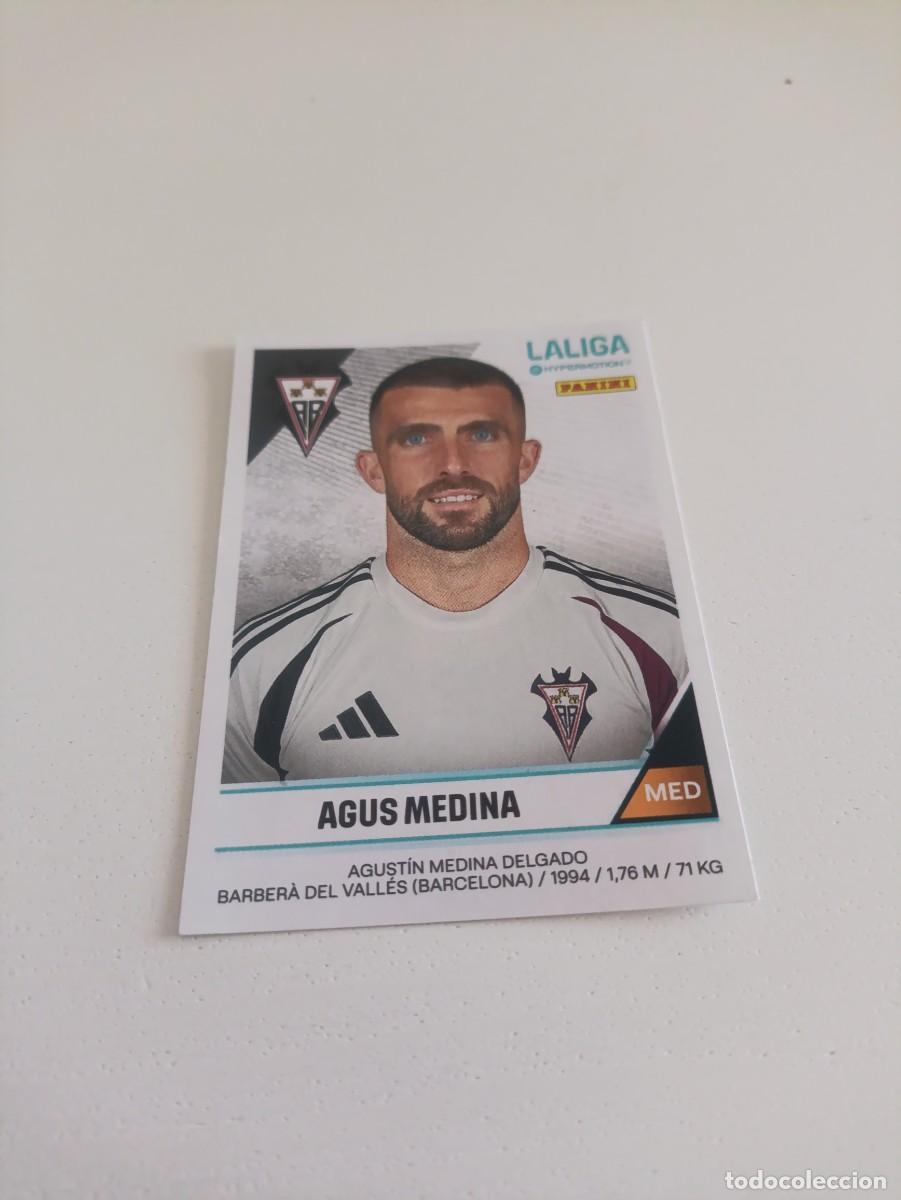 Cromos de f&uacute;tbol: Liga hypermotion 24/25 Agus Medina Albacete