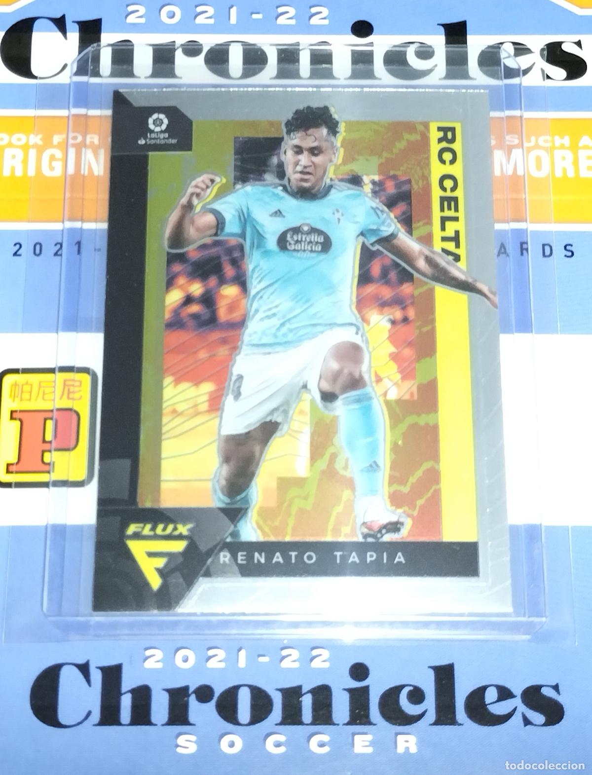 Cromos de f&uacute;tbol: N&ordm; 281 RENATO TAPIA CELTA VIGO CARD CHRONICLES FLUX LA LIGA SOCCER 2021 2022 21 22 PANINI